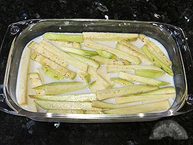 Berenjena frita con dip de salmorejo 1