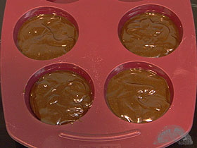 Bizcocho fluido (coulant) de chocolate 1