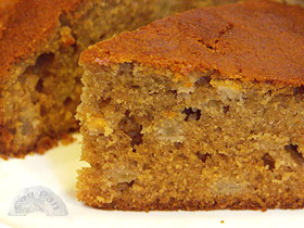 Bizcocho de manzana, miel y canela 2