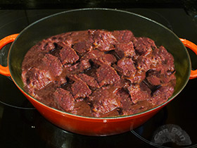 Ciervo estofado con su marinada 5