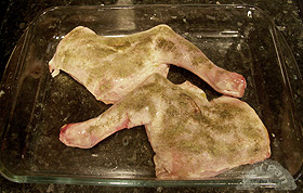 Paletilla de lechal con hierbas y patatas panadera 1