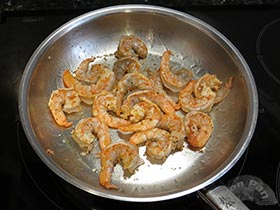 Langostinos al wok 2