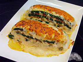 Lasana vegetal de calabacin