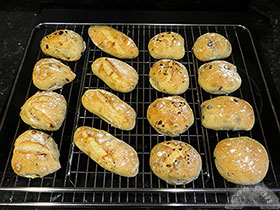 Panecillos de sabores variados 8