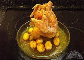 Pollo asado a la cerveza 8