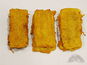 Pencas rellenas de jamon y queso