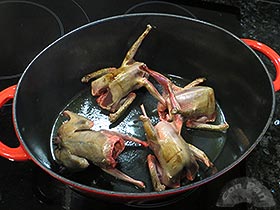 Pichones de la tierra de Campos estofados 3