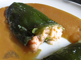 Pimientos verdes rellenos de marisco 7