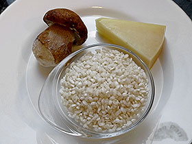 Risotto de hongos con queso de Idiazabal 1