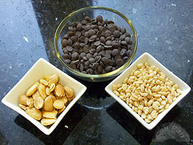 Rocas de chocolate 1