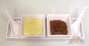 Codillo de cerdo al horno con dos salsas