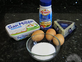 Tarta de queso azul 3