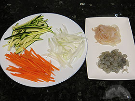 Tempura Kakiage langostino y chipiron 2