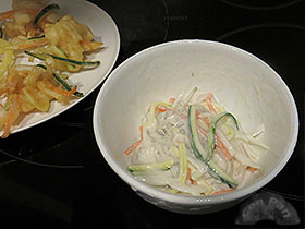 Tempura Kakiage langostino y chipiron 3