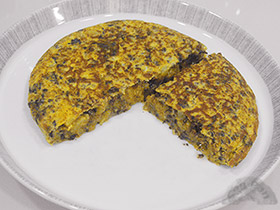 Tortilla de morcilla