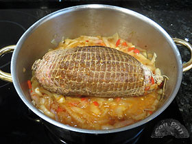 Zancarron estofado a la jardinera 2